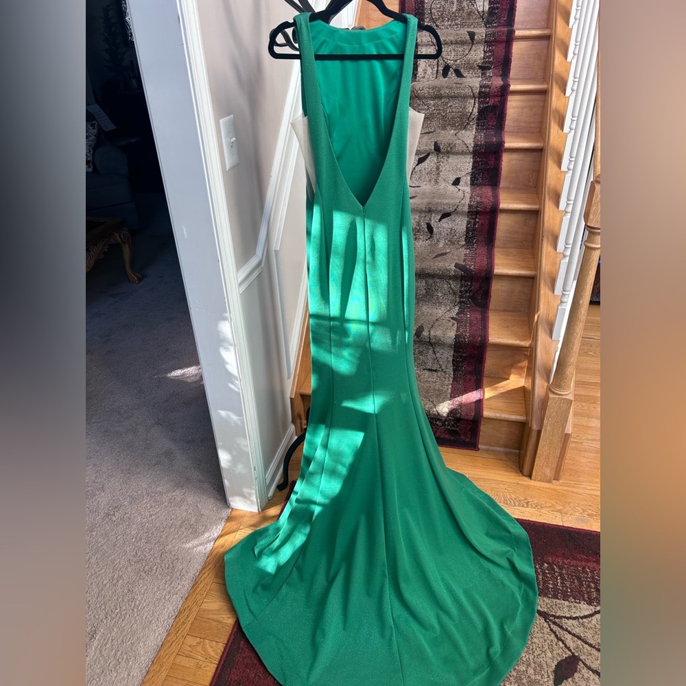 Elegant Green Evening Gown